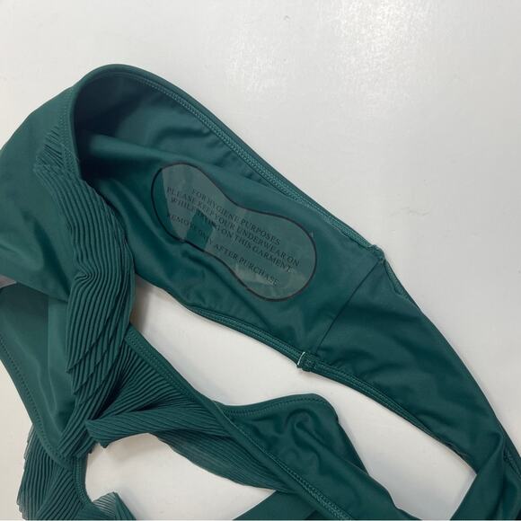 Andrea Iyamah Bikini Set Salama Green - Picture 10 of 15